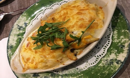 Baked Cheese Rice